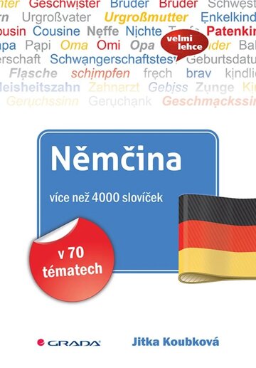 Obálka knihy Němčina více než 4000 slovíček