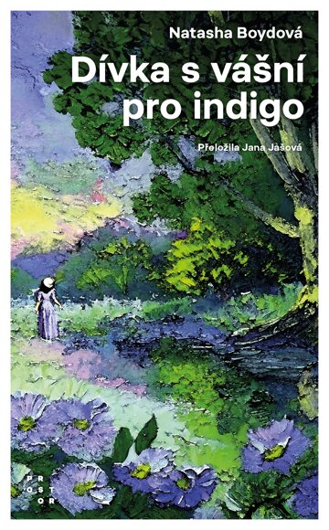 Obálka knihy Dívka s vášní pro indigo