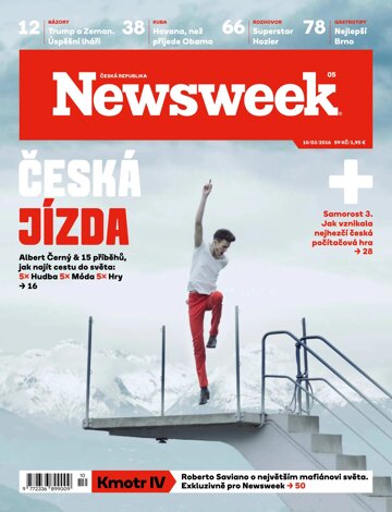 Obálka e-magazínu Newsweek CZ 5/2016
