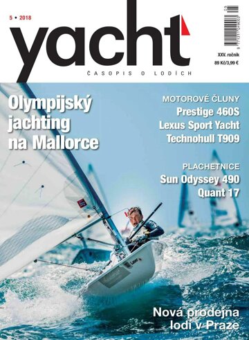 Obálka e-magazínu Yacht 5 /2018