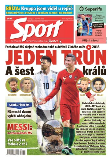 Obálka e-magazínu Sport 12.6.2018