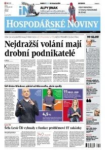 Obálka e-magazínu Hospodářské noviny 222 - 14.11.2012