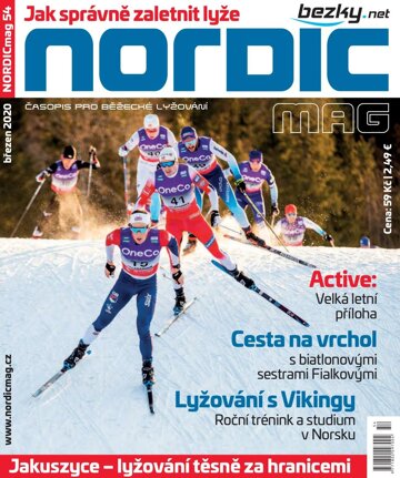 Obálka e-magazínu NORDIC 54 - březen 2020