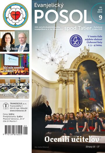 Obálka e-magazínu Evanjelický posol spod Tatier