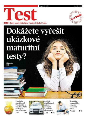 Obálka e-magazínu Magazín TEST DNES - 28.4.2015