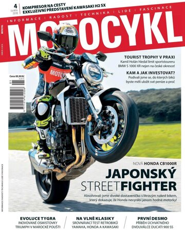 Obálka e-magazínu Motocykl 4/2018