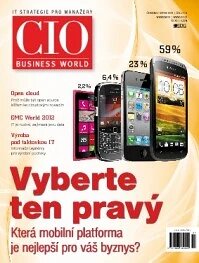 Obálka e-magazínu CIO Business World 7.8.2012