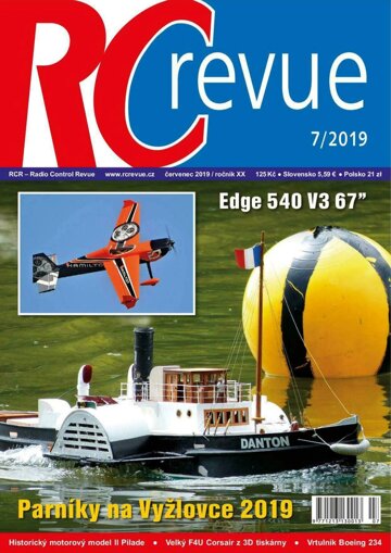 Obálka e-magazínu RC revue 7/2019