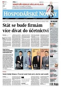 Obálka e-magazínu Hospodářské noviny 045 - 5.3.2013