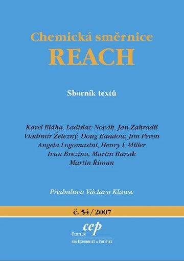 Obálka knihy Chemická směrnice REACH