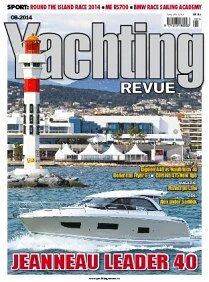 Obálka e-magazínu Yachting Revue 8/2014