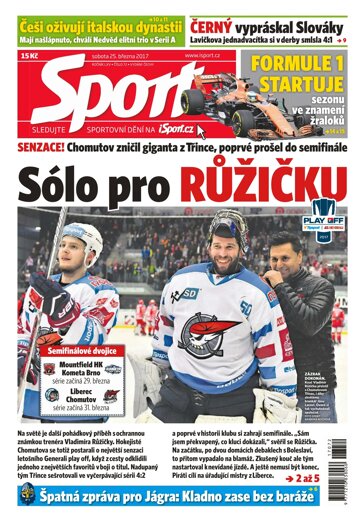 Obálka e-magazínu Sport 25.3.2017