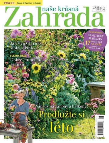 Obálka e-magazínu Naše krásná zahrada 9/2017