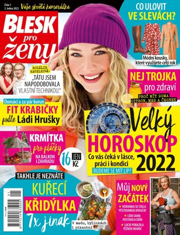 Obálka e-magazínu Blesk pro ženy 1/2022