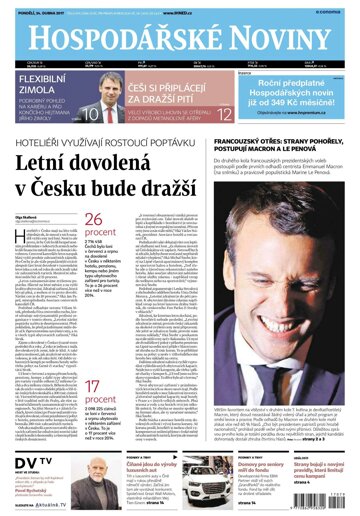Obálka e-magazínu Hospodářské noviny 079 - 24.4.2017