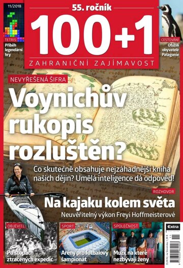 Obálka e-magazínu 100+1 zahraniční zajímavost 11/2018