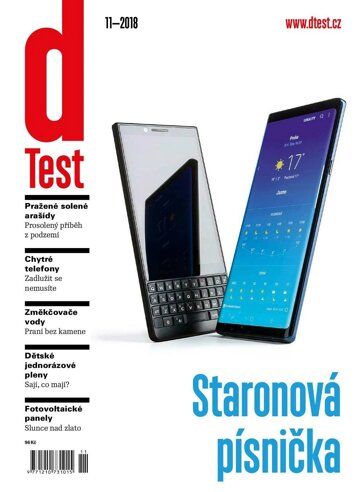 Obálka e-magazínu dTest 11/2018