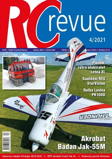 Obálka e-magazínu RC revue 4/2021