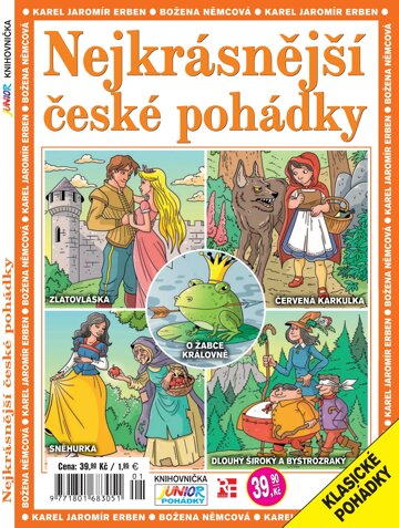 Obálka e-magazínu Knihovnička Junior - Nejkrásnější české pohádky 1/17