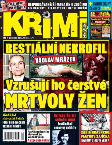Obálka e-magazínu Krimi revue 9/23