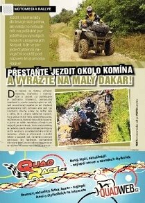 Obálka e-magazínu Vyražte na malý Dakar