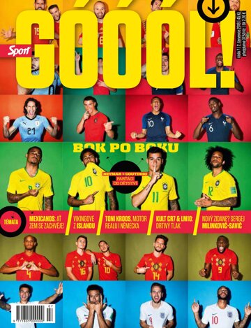 Obálka e-magazínu Sport Goool! 7/2018