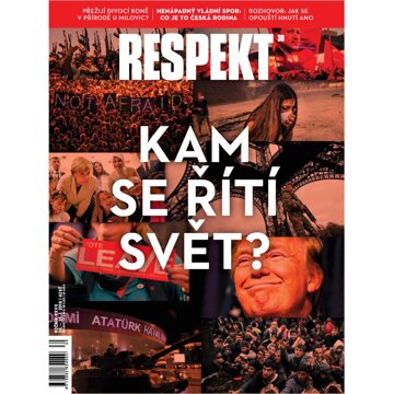 Obálka audioknihy Respekt 30/2016
