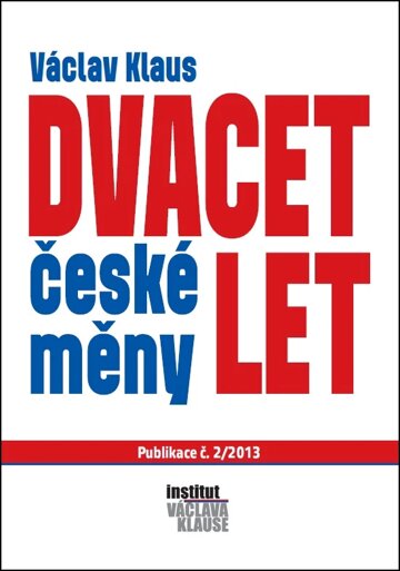 Obálka knihy Dvacet let české měny