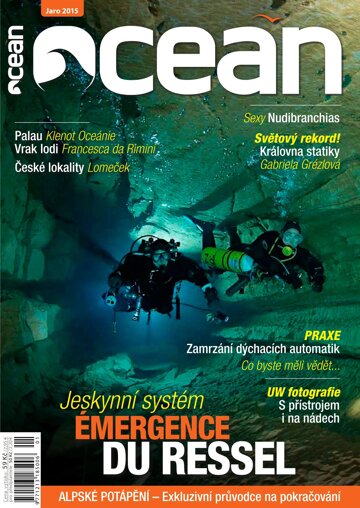 Obálka e-magazínu Oceán 2015 jaro