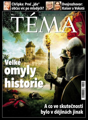 Obálka e-magazínu TÉMA 8.12.2017