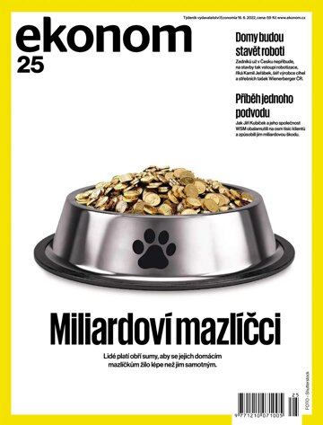 Obálka e-magazínu Ekonom 25 - 16.6.2022