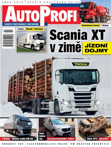 Obálka e-magazínu Auto Profi 2/2018