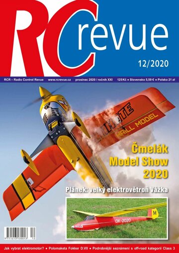Obálka e-magazínu RC revue 12/2020