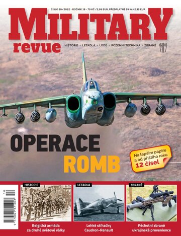 Obálka e-magazínu Military revue 10/2022