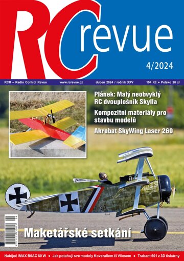 Obálka e-magazínu RC revue 4/2024