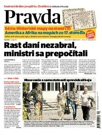 Obálka e-magazínu Pravda 12.5.2014
