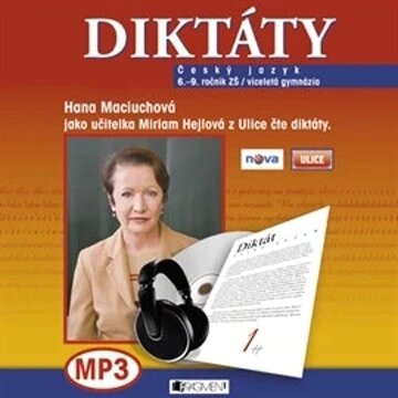 Obálka audioknihy Diktáty - Český jazyk 6.-9. ročník ZŠ