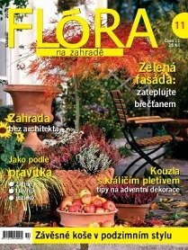 Obálka e-magazínu Flóra na zahradě na zahradě 11/2010