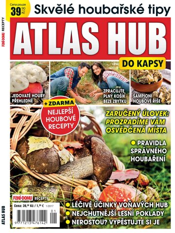 Obálka e-magazínu Knihovnička Paní domu - Atlas hub 1/17