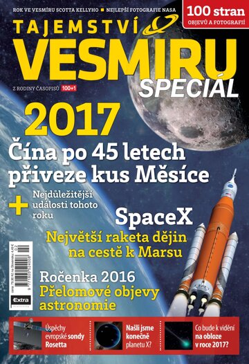 Obálka e-magazínu Tajemství vesmíru SPECIÁL zima 2017