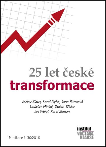 Obálka knihy 25 let české transformace