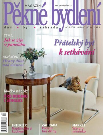 Obálka e-magazínu Pěkné bydlení 10/2015