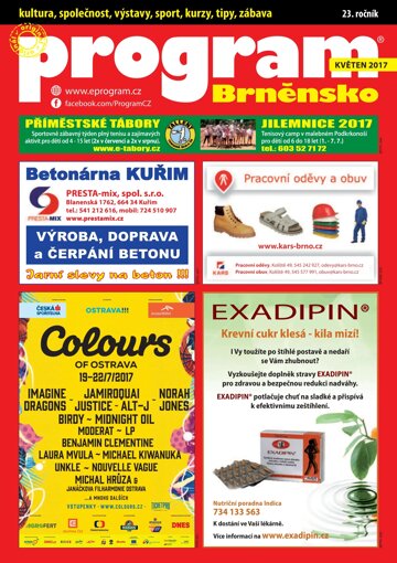 Obálka e-magazínu Program BR 05-2017