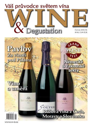 Obálka e-magazínu Wine and Degustation 6/2018