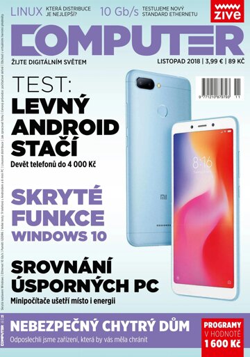 Obálka e-magazínu Computer 11/2018