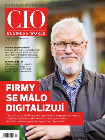 Obálka e-magazínu CIO Business World 6/2021