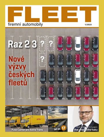 Obálka e-magazínu Ekonom 13 - 23.3.2023 Firemní automobily
