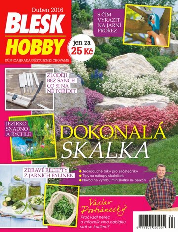 Obálka e-magazínu Blesk Hobby 4/2016