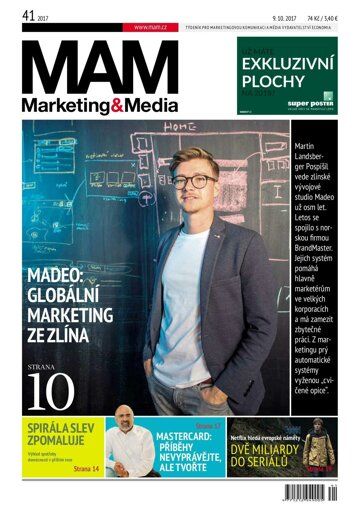 Obálka e-magazínu Marketing & Media 41 - 9.10.2017