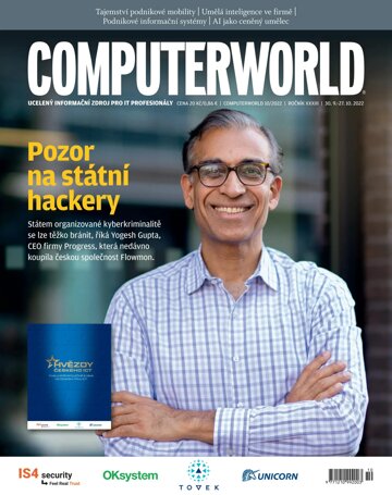 Obálka e-magazínu Computerworld 10/2022